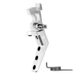 Maxx Airsoft CNC Aluminum Advanced Speed Trigger – Style A – Silver