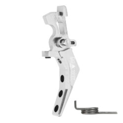 Maxx Airsoft CNC Aluminum Advanced Speed Trigger – Style B – Silver