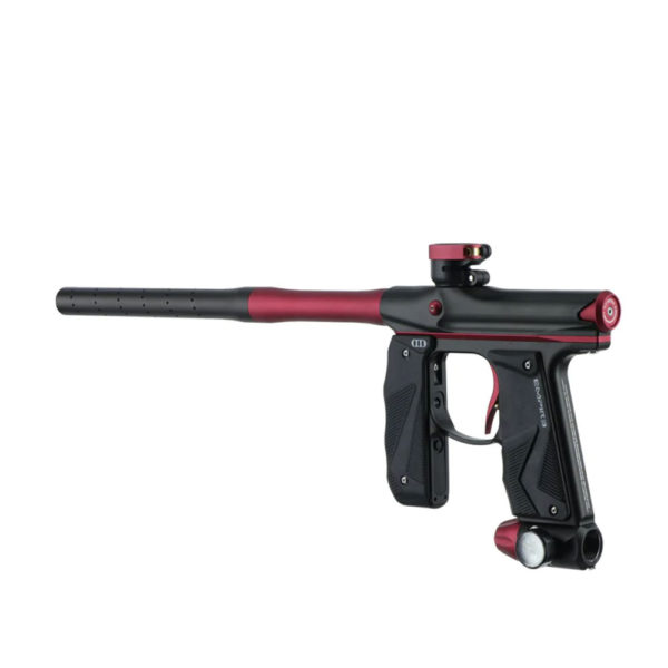 Empire Mini GS 2.0 Paintball Gun With 2 Piece Barrel - Dust Black/Dust Red