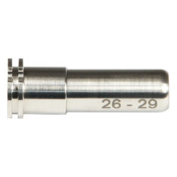 Maxx Airsoft CNC Titanium Adjustable Air Seal Nozzle – 26mm – 29mm – For Airsoft AEG Series