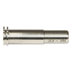 Maxx Airsoft CNC Titanium Adjustable Air Seal Nozzle – 33mm – 36mm – For Airsoft AEG Series