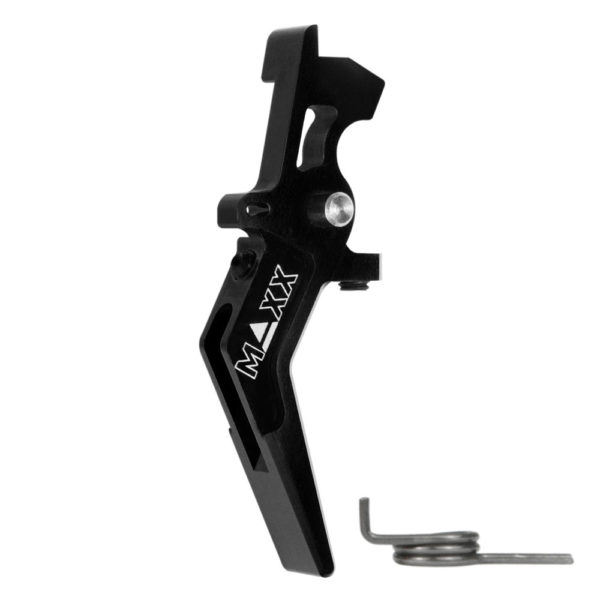 Maxx Airsoft CNC Aluminum Advanced Speed Trigger – Style A – Black