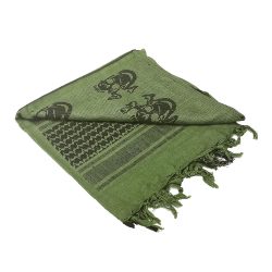 Condor Shemagh - Olive/Black Skull