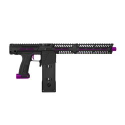 Planet Eclipse MG100/EMF100 MagFed Paintball Gun – With S63 3 Pieces Barrel Kit – Purple Heart