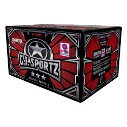 GI Sportz Paintball – .68 Caliber – 3 Star – Different Fill Colors Available – 2000 Rounds