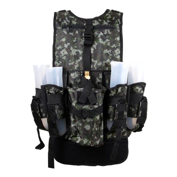 GXG Vest Tactical Basic Deluxe – Digital Green