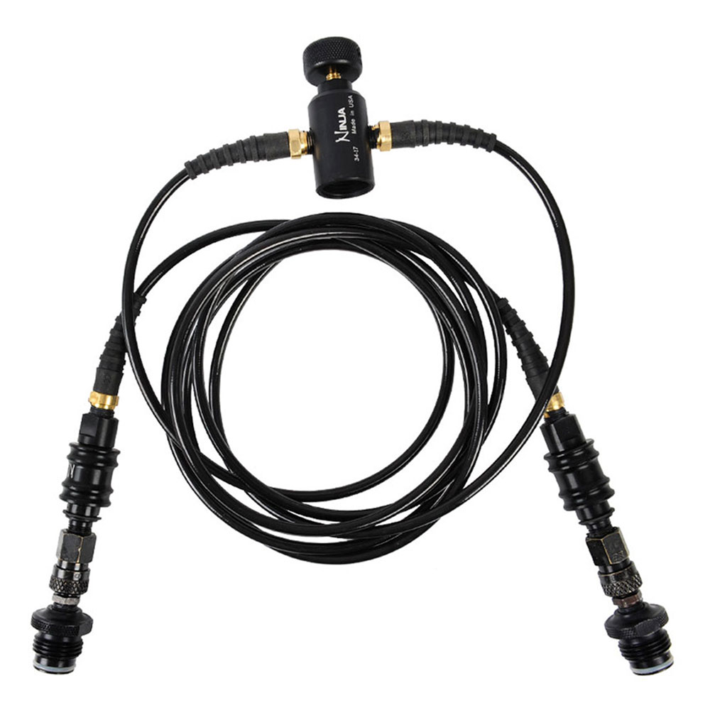 Câble De Paintball À Air Extensible Microbore Double Ninja Avec