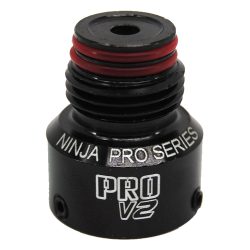 Ninja Paintball Compressed Air Tank PRO V2 Regulator Bonnet (Ball Valve Version) – Steel