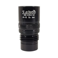 Lapco Paintball Barrel Adapter - A-5 Barrel Threads To ION Marker Threads