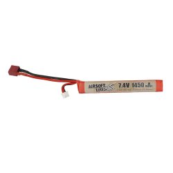 Airsoft Logic Airsoft Battery 7.4v 1450mah Lipo Stick – Dean Connector