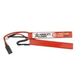 Airsoft Logic Airsoft Battery 7.4v 1450mah Lipo Split – Small Tamiya Connector