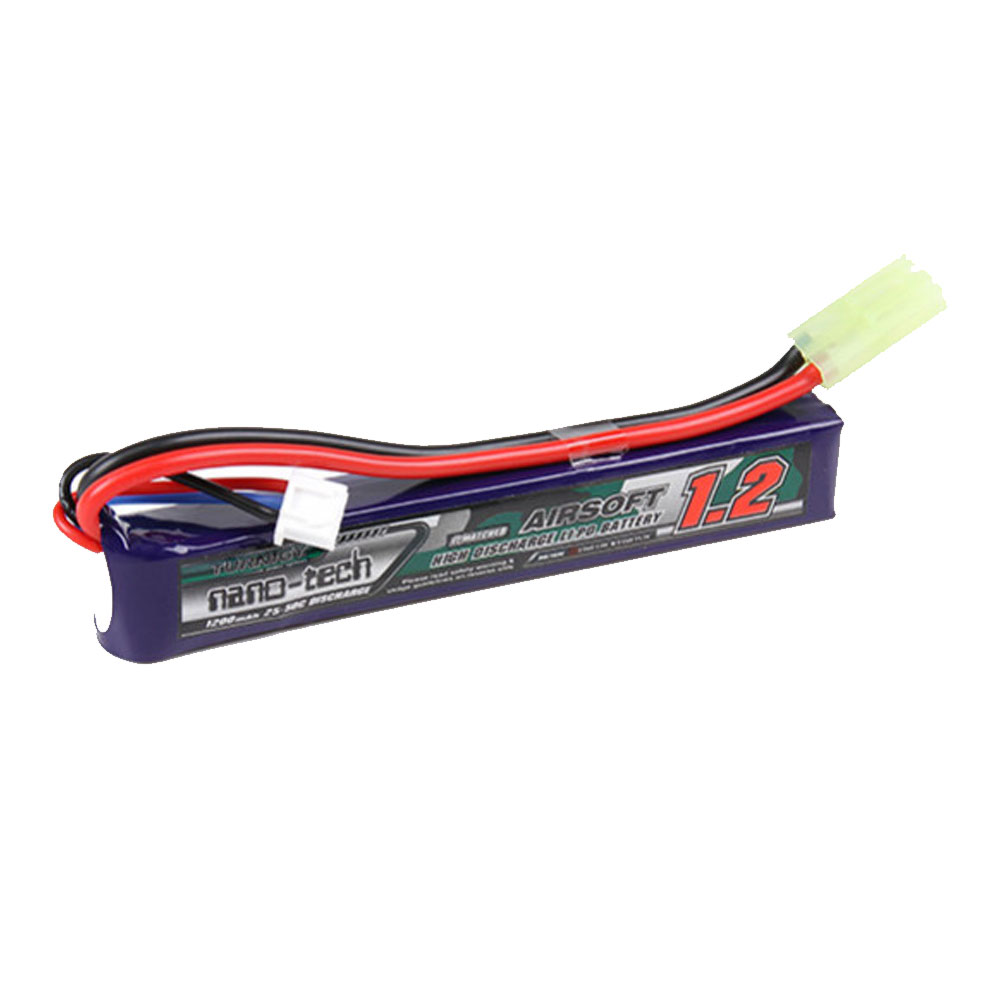 Airsoft Logic Airsoft Battery 11.1v 1450mah Lipo Stick Dean Connector