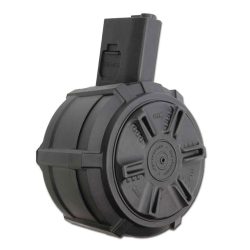 G&G Airsoft Drum Magazine Type For PCC 45 With Manual Winding – 1500Rd – Black