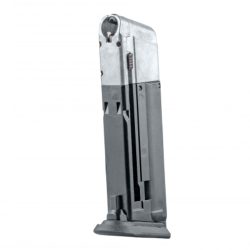 T4E Walther PPQ .43 Caliber Pistol Magazine – 8 Rounds – CO2 – Black