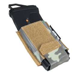 HK Army Speedsoft – Hostile LTS – AR Rifle Mag Pouch – 1 Cell – Camo