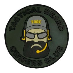 Patch PVC TBOC Black