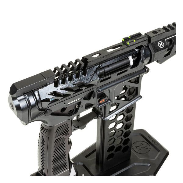 HK Army Speedsoft HPA Airsoft Gun – Hostile X Monk – Synrgy – Black/Black Splash