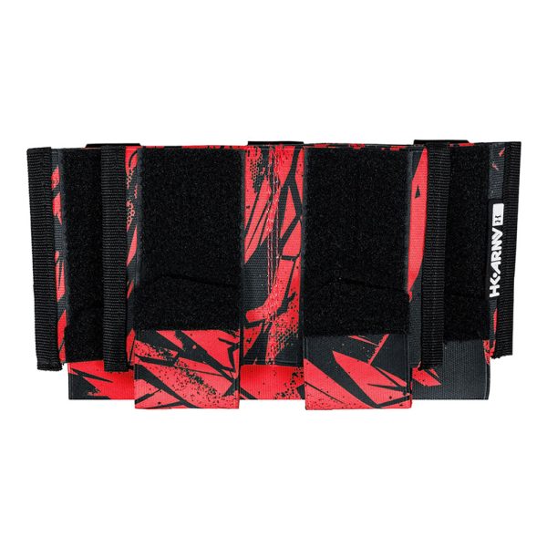 HK Army Speedsoft – Hostile LTS – AR Rifle Mag Pouch – 5 Cell – Red