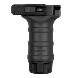 Short Vertical Battlegrip Quick Release – Picatinny Attachment – Black