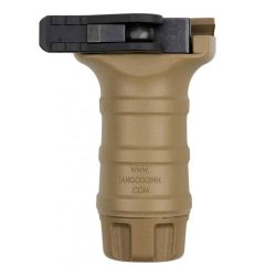 Short Vertical Battlegrip Quick Release – Picatinny Attachment – Tan
