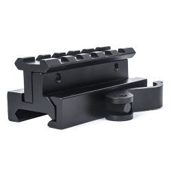 Picatinny Rail Mount System – 5 Slots – Adjustable Height – Picatinny Rail Attachment