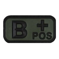 Patch PVC Blood Group B+ – Olive