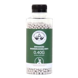 High Power Airsoft 6mm White Airsoft BBs – Bottle Of 2500 Rounds Bio – .40g