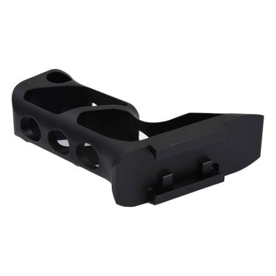 CNC Long Angled Grip – Picatinny Rail Attachment – Black