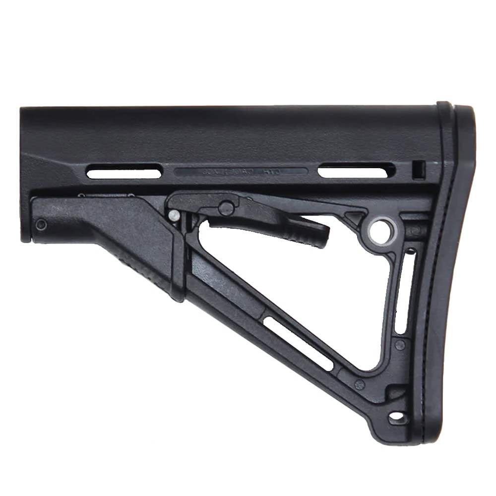 Collapsible Stock – Without Internal Buffer Tube – CTR Style – Black