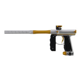 Empire Mini GS Paintball Gun With 2 Piece Barrel - Dust Silver / Dust Gold