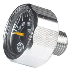 Wolverine Airsoft Gauge For Storm Regs - 0-200 PSI