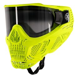 HK Army HSTL Paintball Mask With Thermal Lens - Skull - Neon Yellow