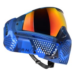 CRBN Zero GRX Paintball Mask With Thermal Lens - Less Coverage - Modcam Abyss
