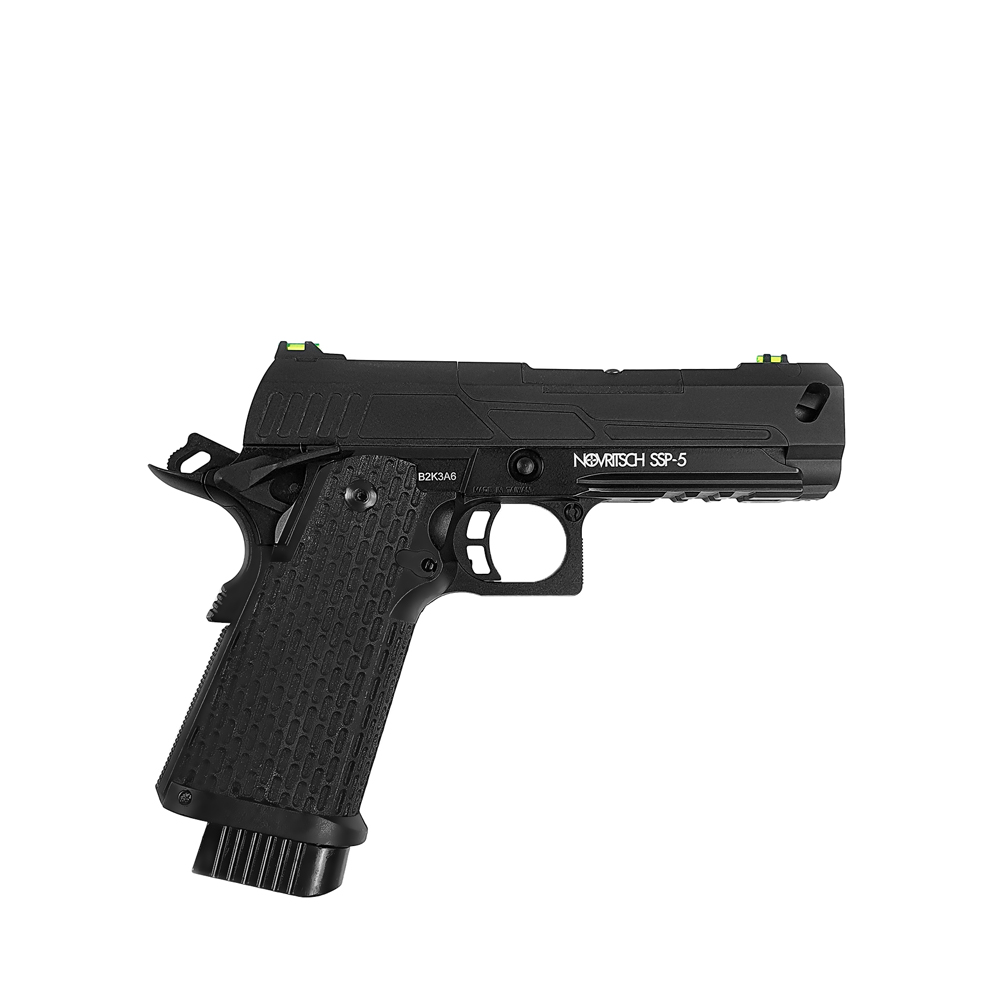 Novritsch SSP5 Blowback Airsoft Pistol – 4.3" - Black
