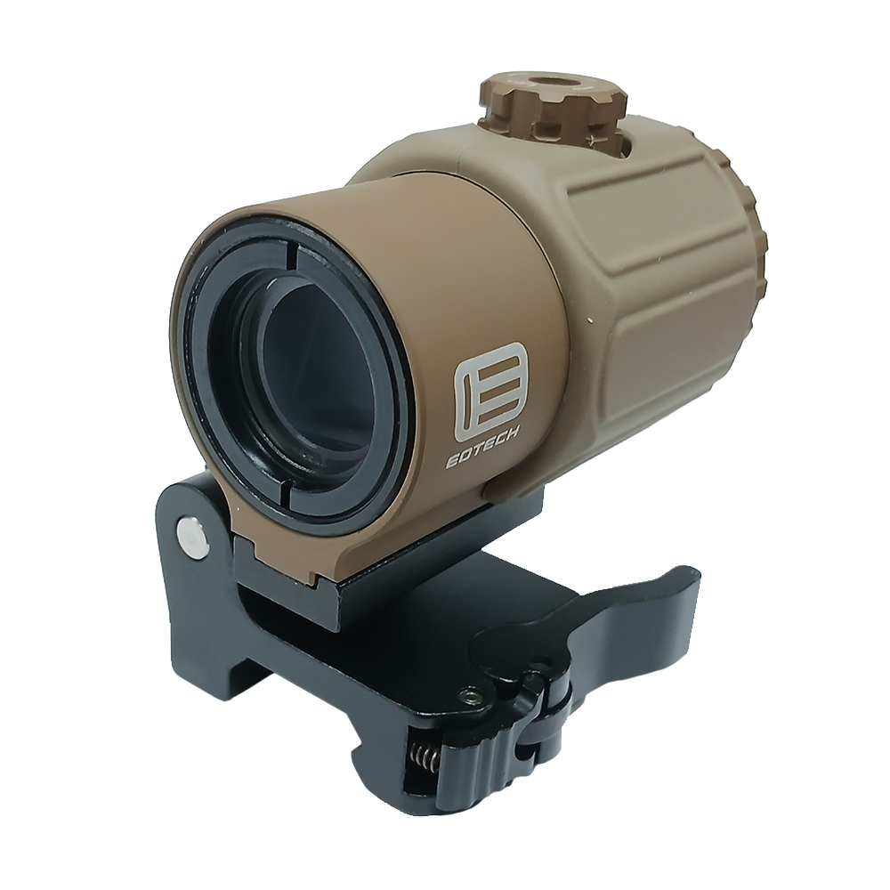 Impact Magnifier - For Scope Sight - G43 GEN II - 3X - With Q/D Attachment - Tan