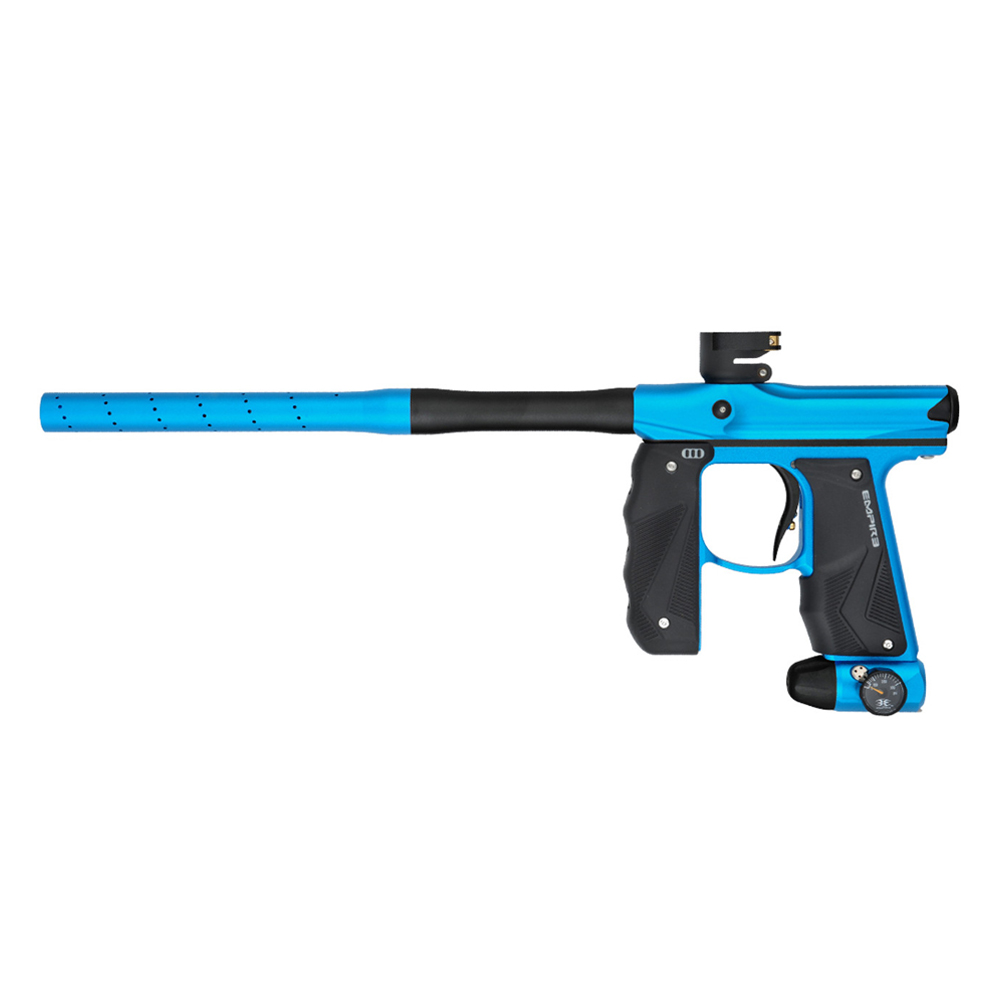 Empire Mini GS Paintball Gun With 2 Piece Barrel - Dust Blue / Dust Black