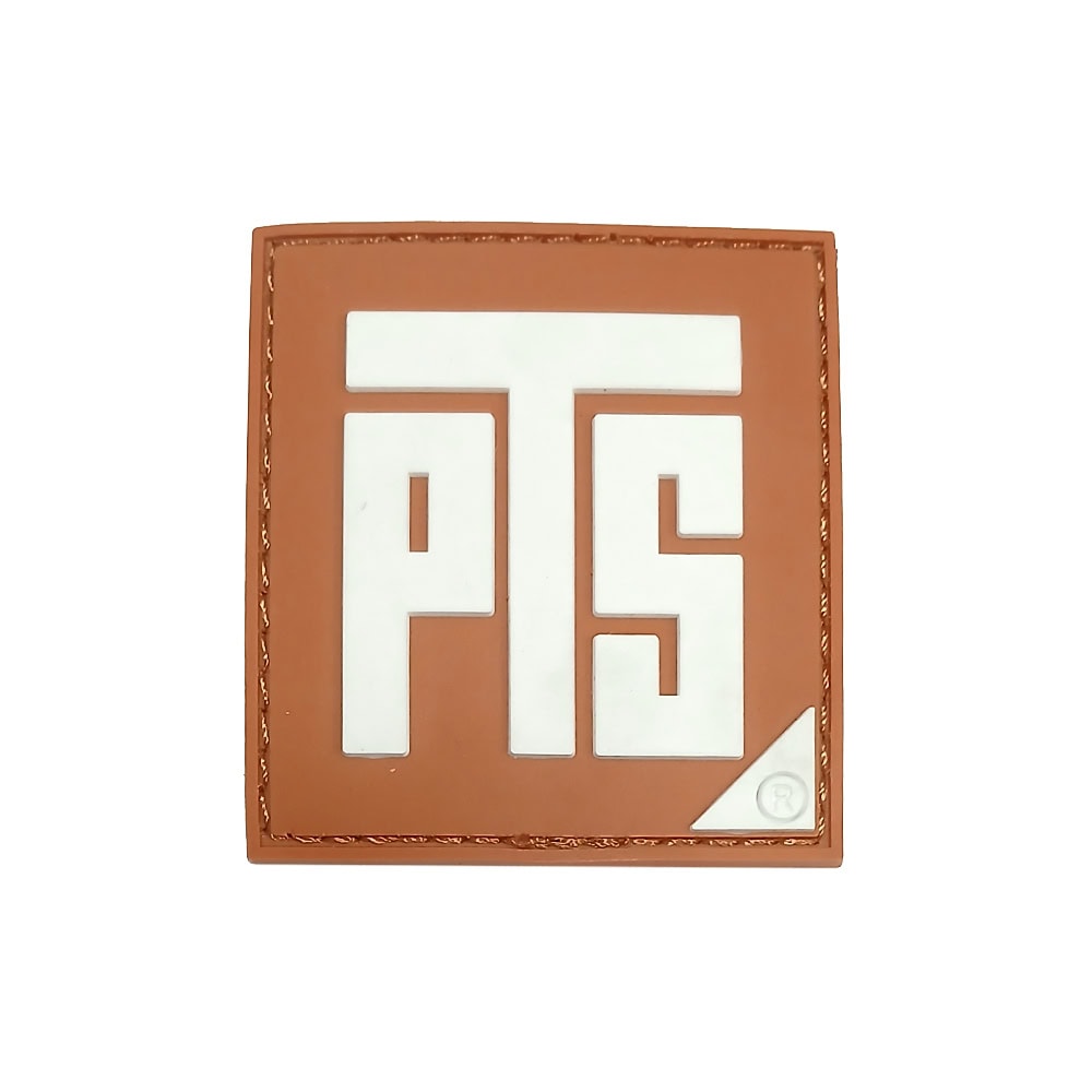 Patch PVC PTS Square Logo Tab - 2'' - Orange