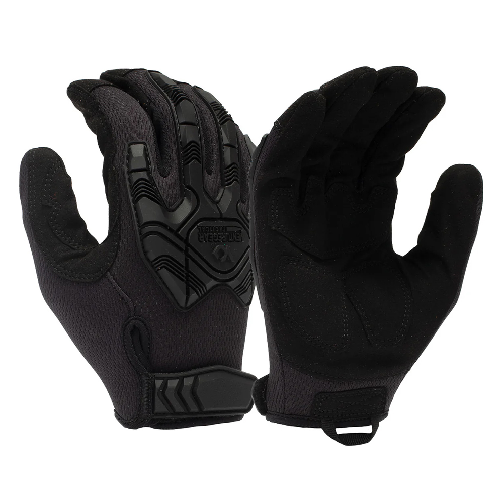 Pyramex VG Tactical Glove Heavy-Duty Impact Operator - Black - 2XL