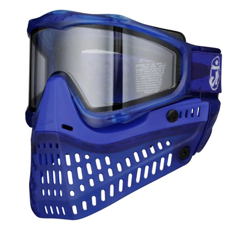 JT Proflex LE Paintball Mask With Thermal Lens – Sapphire Birthstone ICE