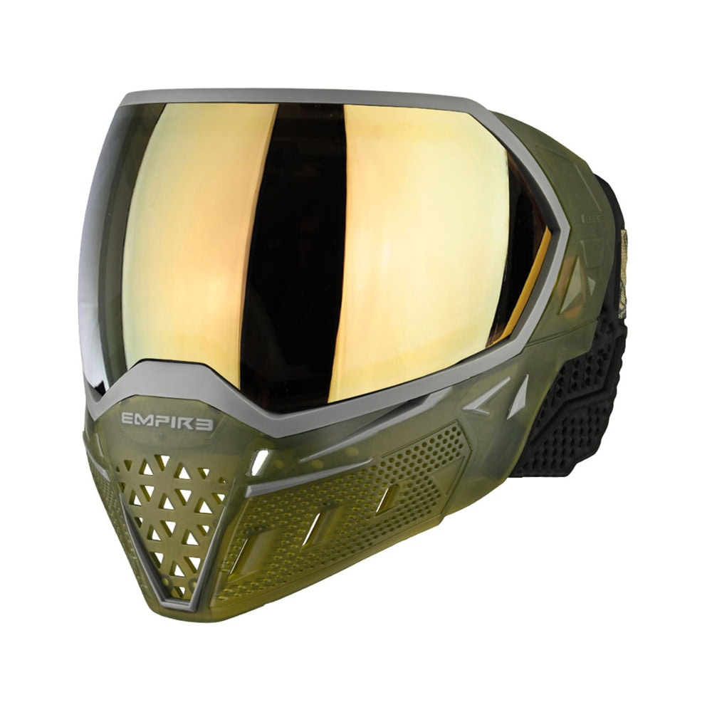 Empire EVS Paintball Mask With Thermal Lens - Clear/Olive Ice