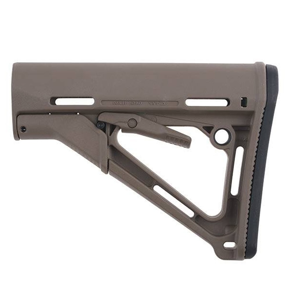 Collapsible Stock – Without Internal Buffer Tube – CTR Style – Dark Earth