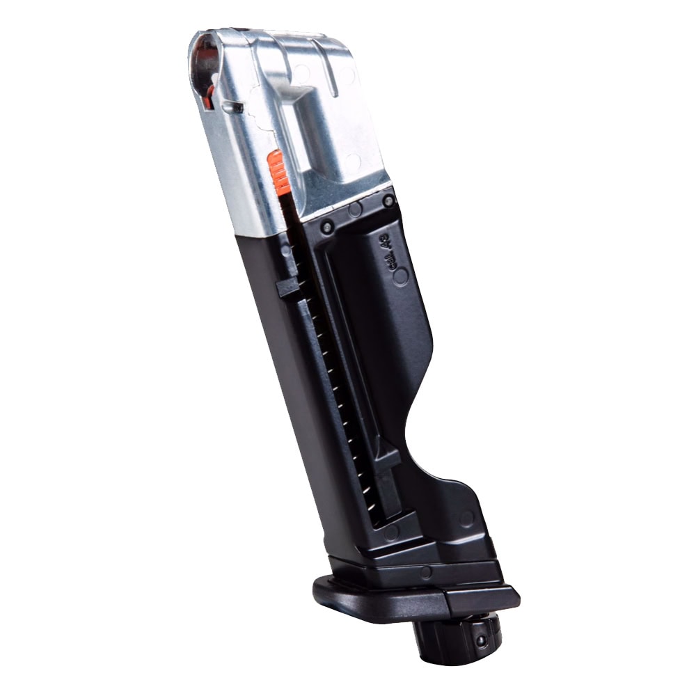 T4E Glock 17 GEN 5 .43 Caliber Pistol Magazine – Quick Piercing – 8 Rounds – CO2 – Black