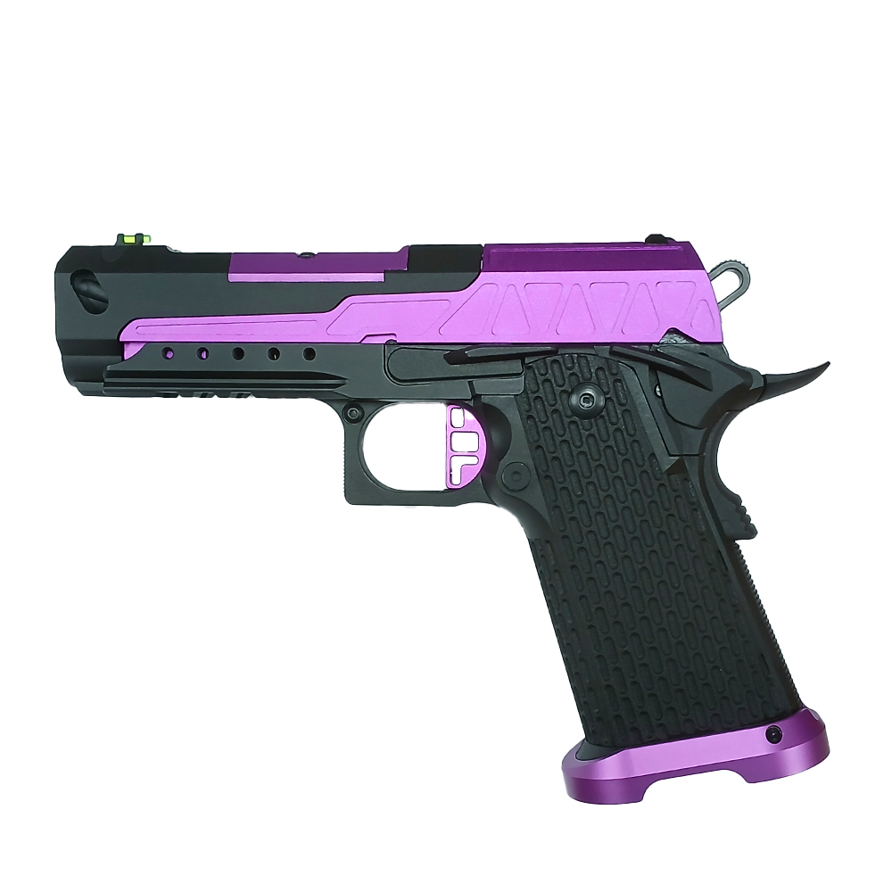 Novritsch SSP5 Blowback Airsoft Pistol Custom Build - 4.3" - Purple Black