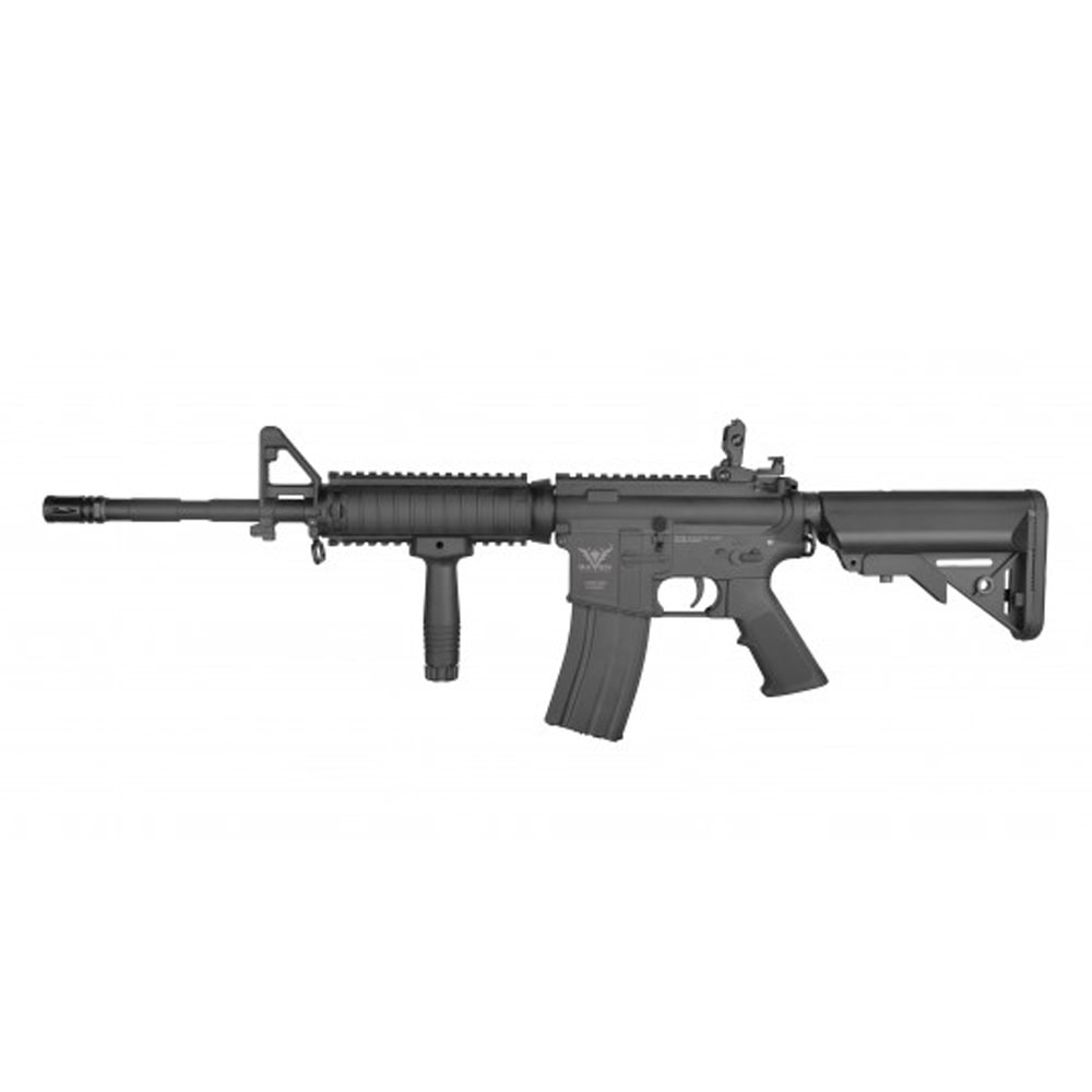 Raven NEO RIS Carbine AEG Airsoft Rifle - Black