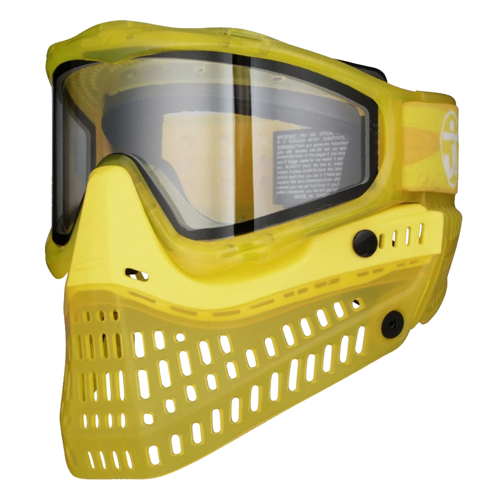 JT Proflex LE Paintball Mask With Thermal Lens – TOPAZ Birthstone ICE