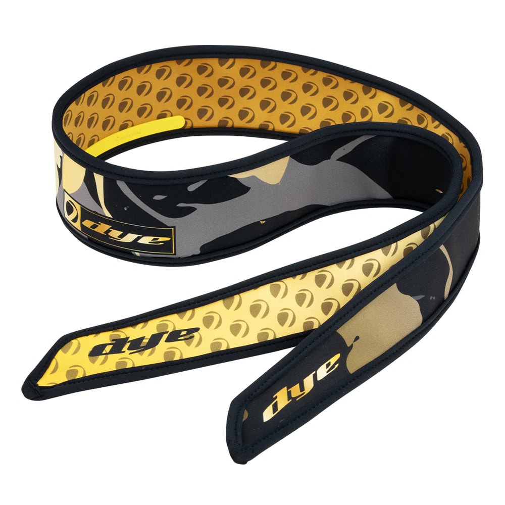 Dye Head Tie - Dye X Halo - Marbled Gold