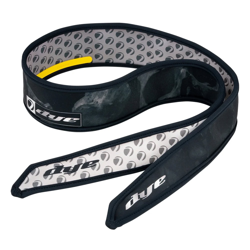 Dye Head Tie - Dye X Halo - Skulls Silver/Black