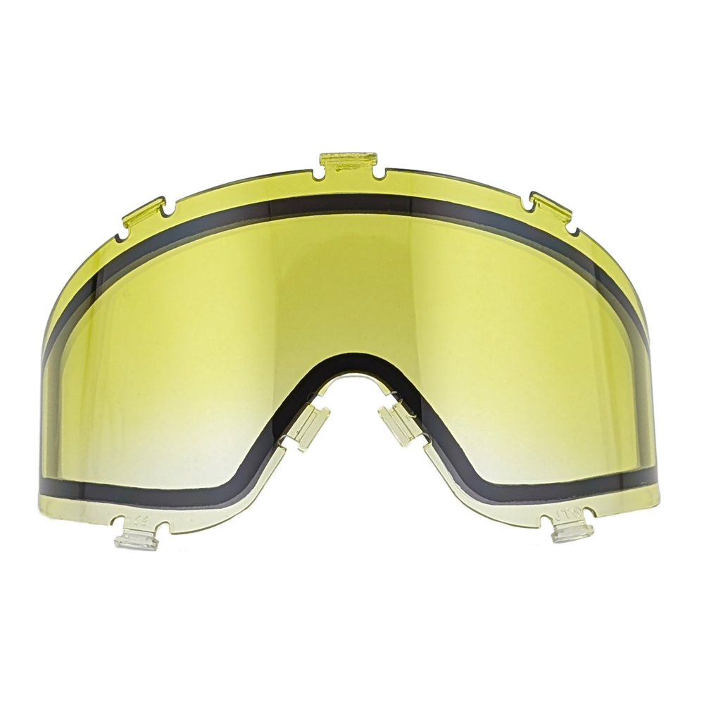 JT Spectra Paintball Mask Thermal Lens – Yellow/Clear Fade