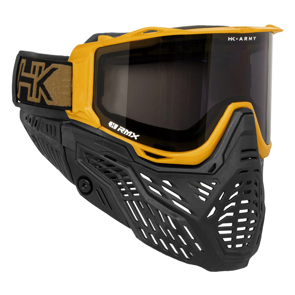 HK Army RMX System Paintball Mask With Thermal Lens - Gold