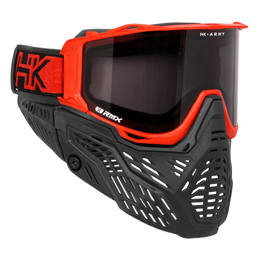 HK Army RMX System Paintball Mask With Thermal Lens - Red